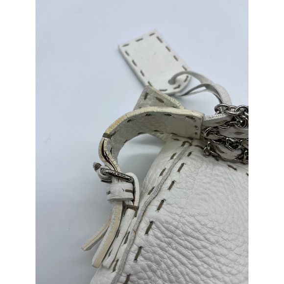 Vintage Fendi Rare 00s authentic Chain Strap Shoulder Hang Bag - Picture 14 of 16